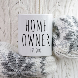 Mug Nouveau Propriétaire Maison-Chaleur cadeau de la f