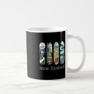 Mug Nouveau souvenir de vacances Kiwi Brushstroke de N