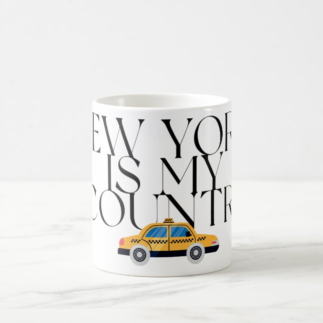 Mug Nouveau Tee Graphique York Est Mon Pays (Centre)