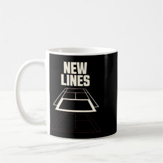 Mug Nouveau terrain de pickleball graphique drôle