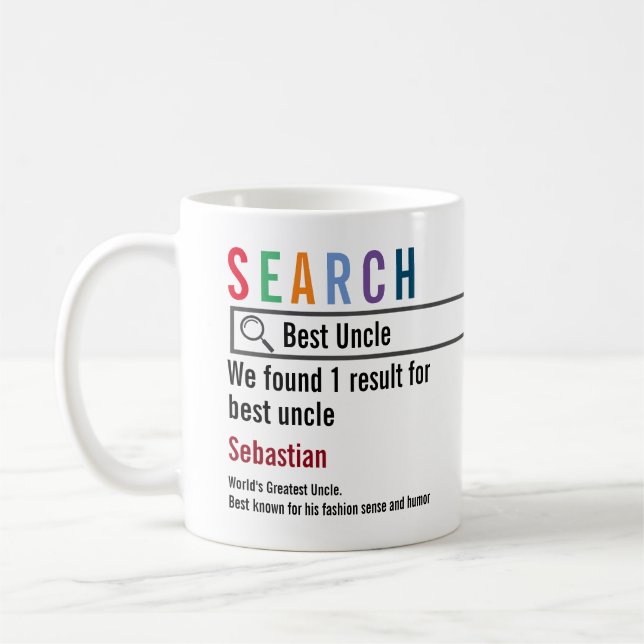 Mug Nouveauté Internet Résultats de recherche Personna (Gauche)