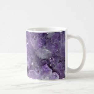 Mug Nouveaux cristaux d'améthyste de thérapie par le