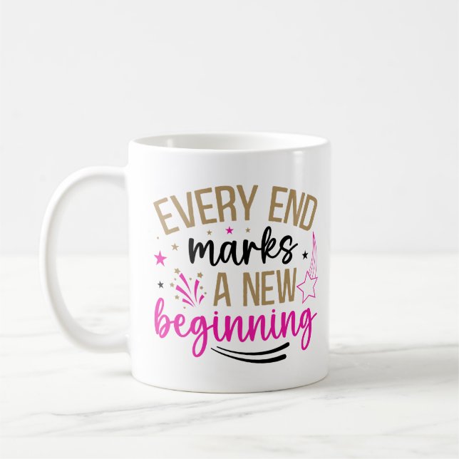 Mug Nouveaux Départs Inspirants (Gauche)