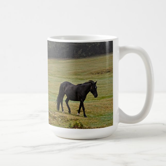 Mug Nouveaux Ponies Forestières de Hampshire Angleterr (Droite)