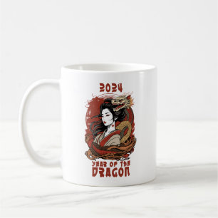 Mug Nouvel an Chinois 2024 Année Du Dragon