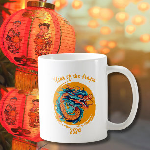 Mug Nouvel An chinois du Dragon Zodiac Gif coloré