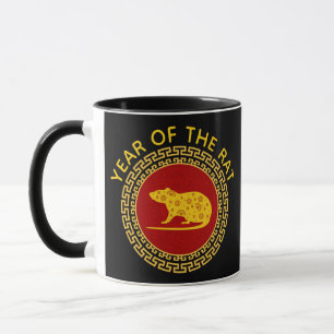 Mug Nouvel An chinois du Rat Ornement