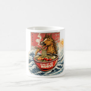 Mug Nouvel An chinois du zodiaque de l'année du Cheval