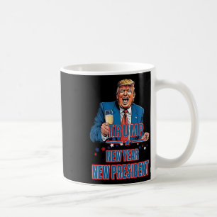 Mug Nouvel An Nouveau Président Funny Trump 2025 Prene