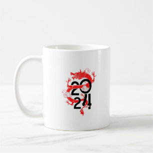 Mug nouvelle année 2024 année du dragon