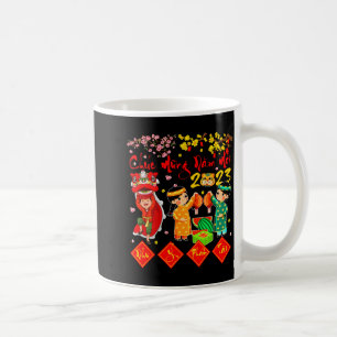 Mug Nouvelle Année Lunaire Vietnamienne Fête du Chat F