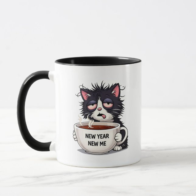 Mug nouvelle année, nouveau moi (Gauche)