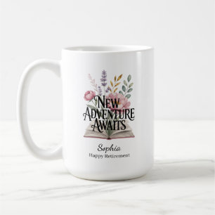 Mug Nouvelle Aventure Attend La Retraite Personnalisée