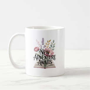 Mug Nouvelle aventure attend une nouvelle carrière Per