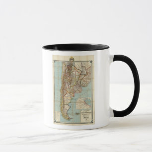 Mug Nouvelle carte de l'Argentine