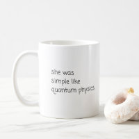 Nouvelle Catégorie Physique quantique Funny Coffee