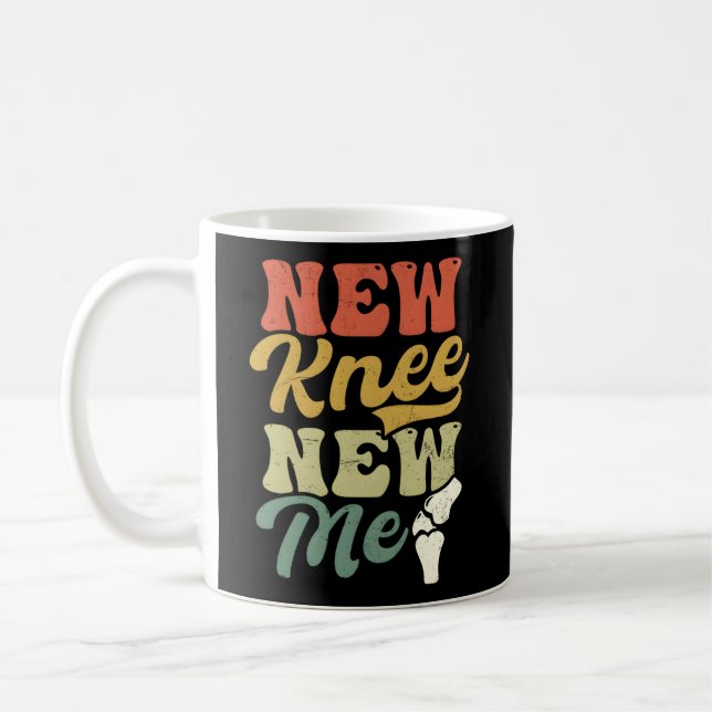 Mug Nouvelle chirurgie du genou New Me Knee (Gauche)