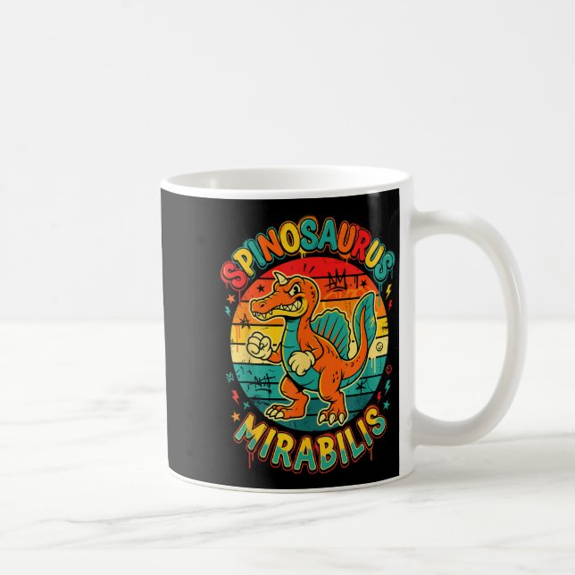 Mug Nouvelle découverte de spinosaurus mirabilis 2026  (Droite)