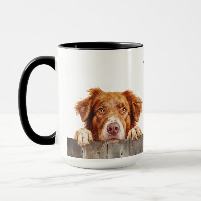 Mug Nouvelle-Écosse Chasse de chien pour ramasseur de  (Gauche)