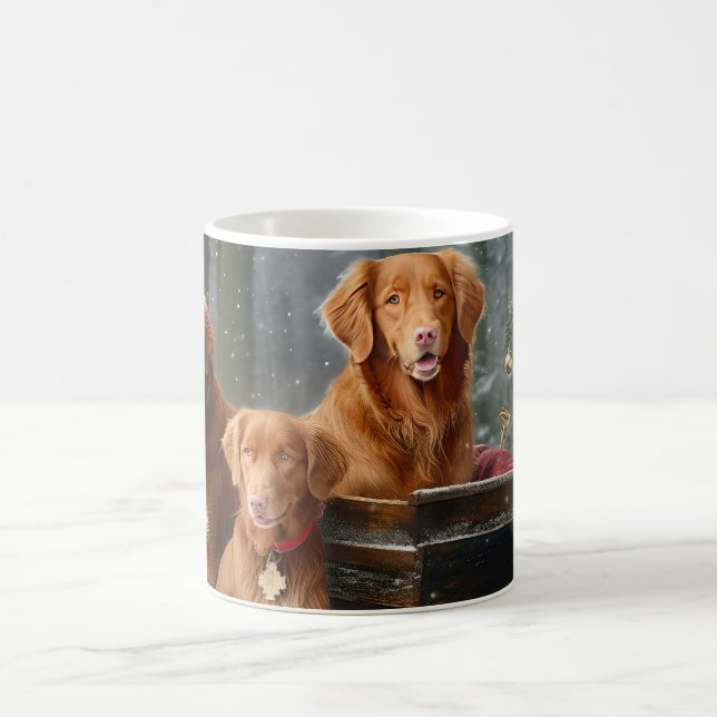 Mug Nouvelle-Écosse Duck Toller Retriever Snowden (Centre)