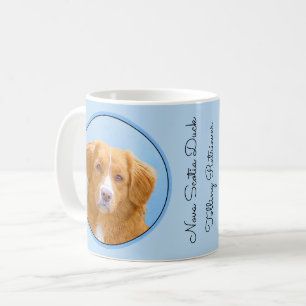 Mug Nouvelle-Écosse Peinture de chien pour l'essayeur