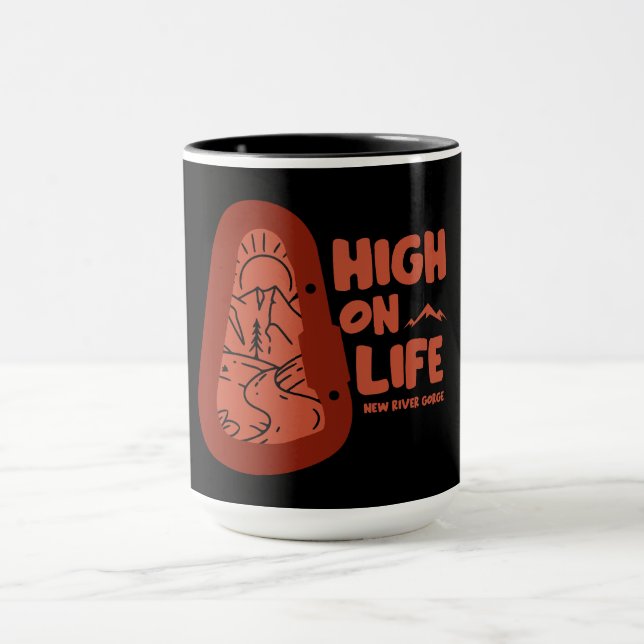 Mug Nouvelle Gorge Alpinisme États-Unis (Centre)
