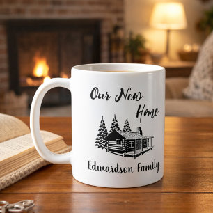Mug Nouvelle maison déménagement dans une nouvelle mai