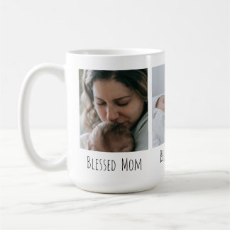 Mug Nouvelle maman| Première maman| Trois photos