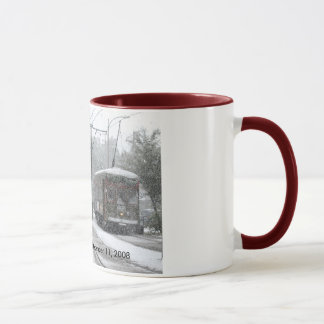 Mug Nouvelle Orléans-neige 2008 de tramway