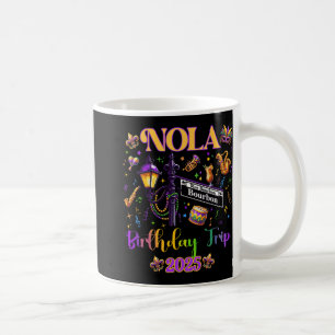 Mug Nouvelle-Orléans Nola 2025 Enterrement de vie de j