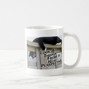 Mug Nouvelle perspective Motivational Cat photo