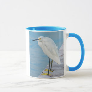 Mug Nouvelle plage de Smyrna, Aiguille de neige sur le