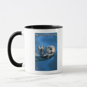 Mug Nouvelle scène de loutre de HampshireSea