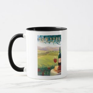 Mug Nouvelle scène de pays de YorkWine