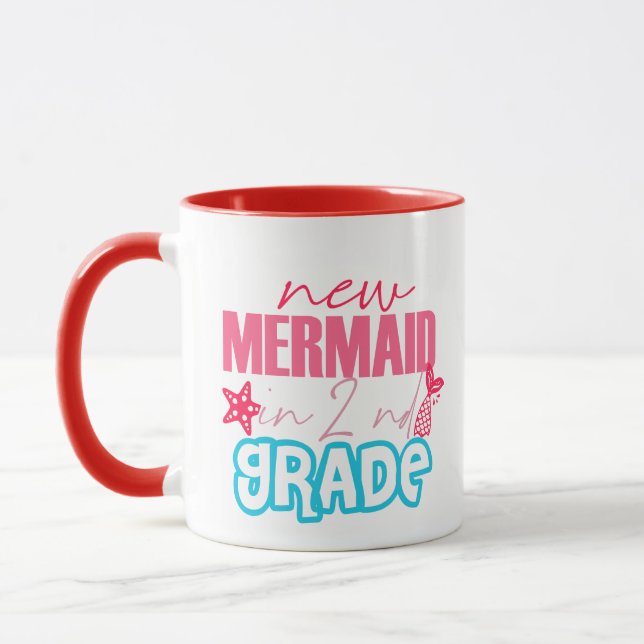 Mug Nouvelle sirène de 2e année (Gauche)