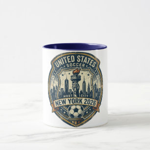 Mug Nouvelle York 2026 Ville Hôte de la Coupe du Monde