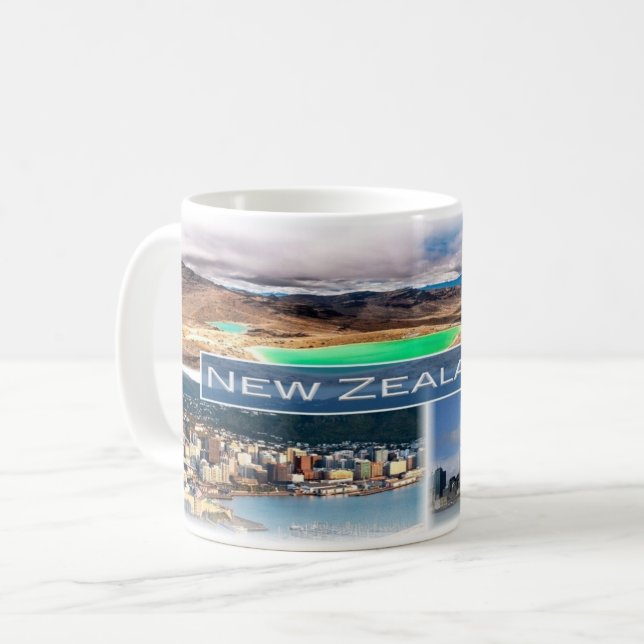 Mug Nouvelle-Zélande - (Devant gauche)