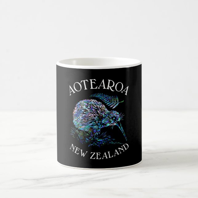 MUG NOUVELLE-ZÉLANDE KIWI ET FERN PAUA (Centre)