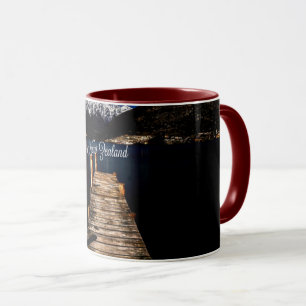Mug Nouvelle-Zélande la nuit