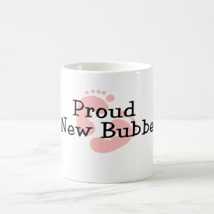 Mug Nouvelles empreintes de pas fières de bébé de