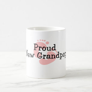 Mug Nouvelles empreintes de pas fières de bébé de