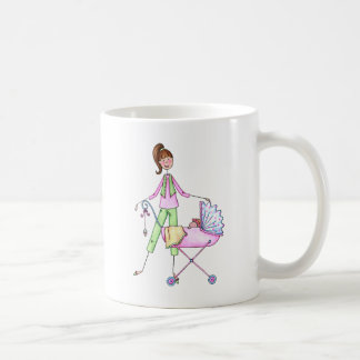 Mug Nouvelles mamans de très bon goût avec le bébé