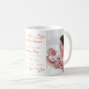 Mug Nouvelles photos de grand-mère et statistiques de