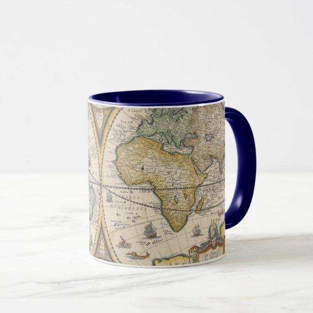 Mug Nova Totius Terrarum Orbis Géographiquement (Devant droit)