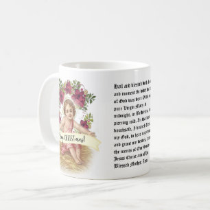 Mug Novena Jésus de Noël de St Andrew floral