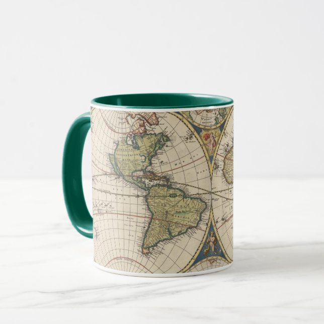 Mug Novissima Totius Terrarum Orbis Tabula (Devant gauche)