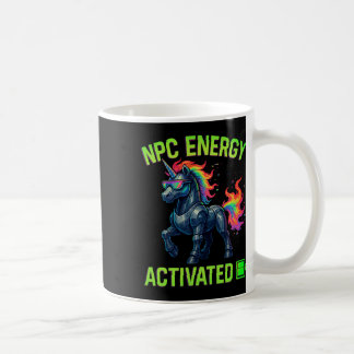 Mug Npc Énergie Activée Drôle Esthétique Joueur Rgb Pi