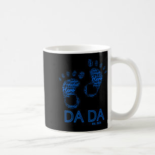Mug Nuage de mots Bébé Fête des Pères Dada 2026