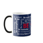 nuage de mots inspirant sur bleu marine