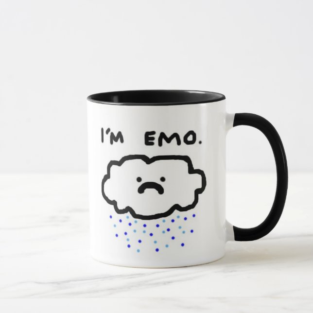 Mug nuage d'emo (Droite)